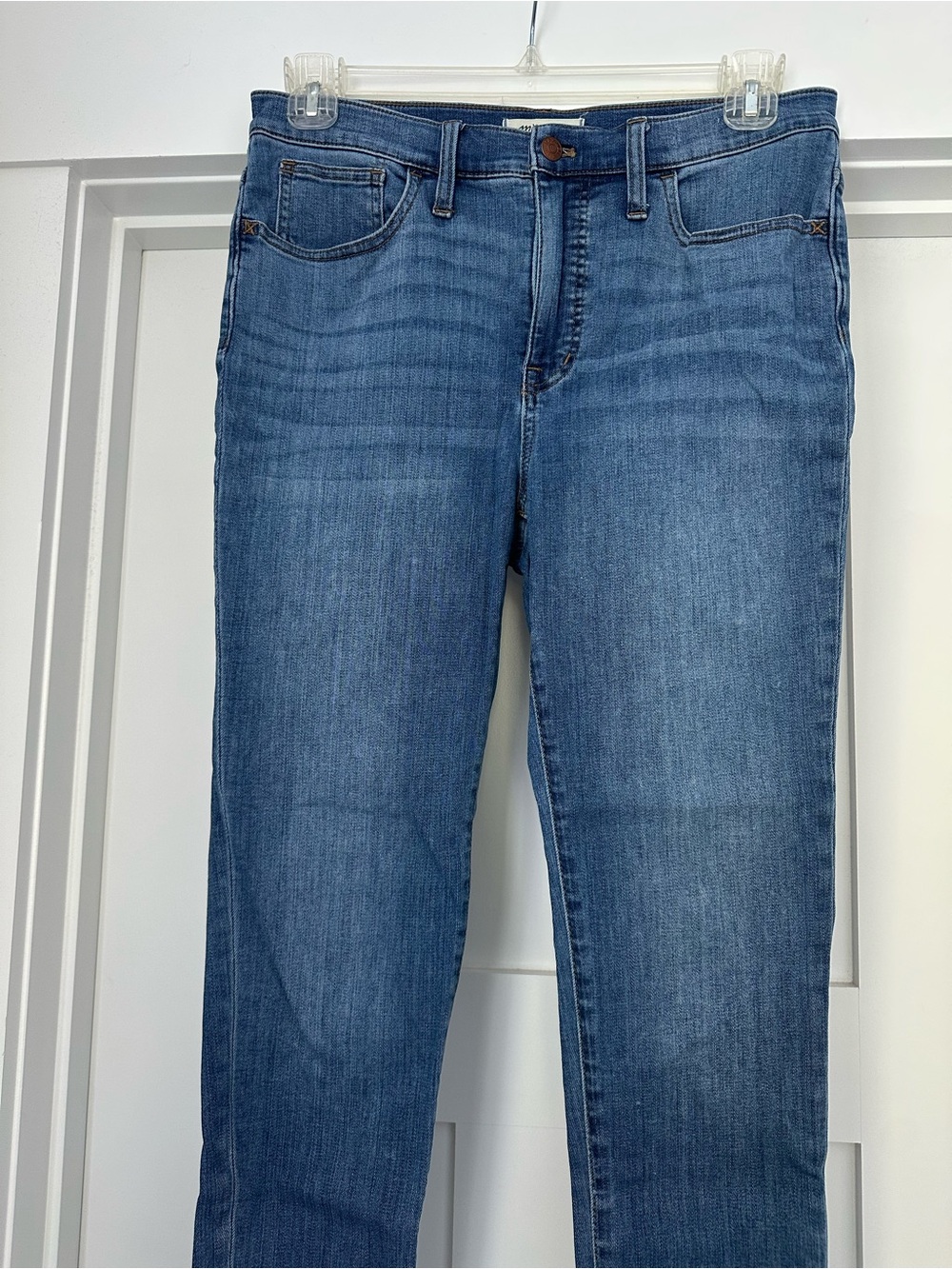 Madewell Medium Blue Skinny Jeans - Picture 2 of 5
